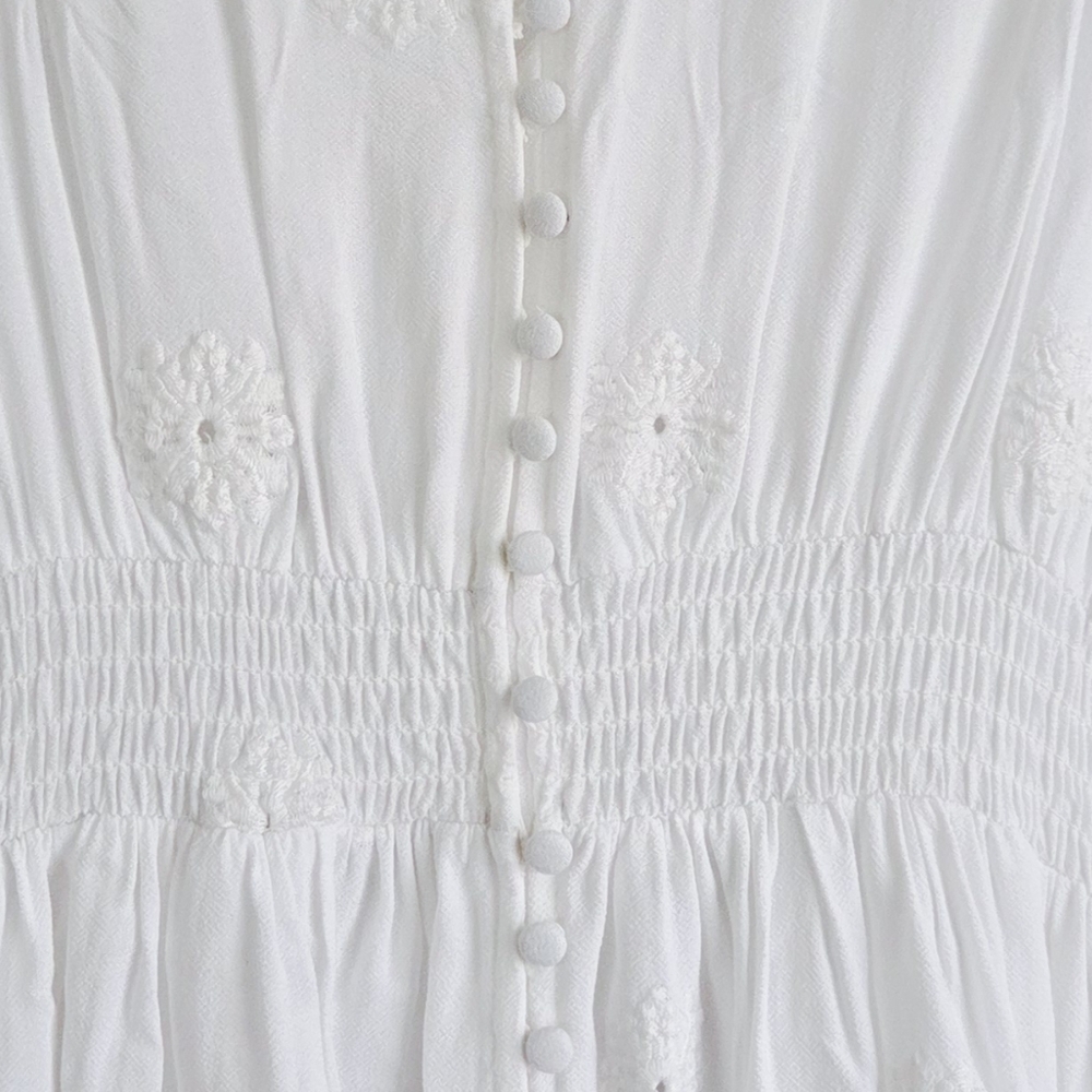 Forever 21 ✨️ Maxi White Sleeveless Dress Size XS - Picture 5 of 15